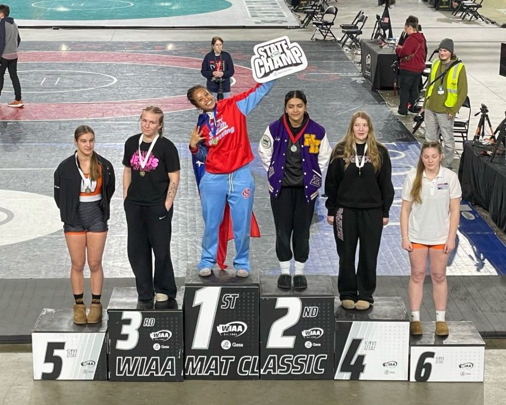 Lanuola Amituanai Becomes First Female State Wrestling Champion from Seattle Public&nbsp;Schools